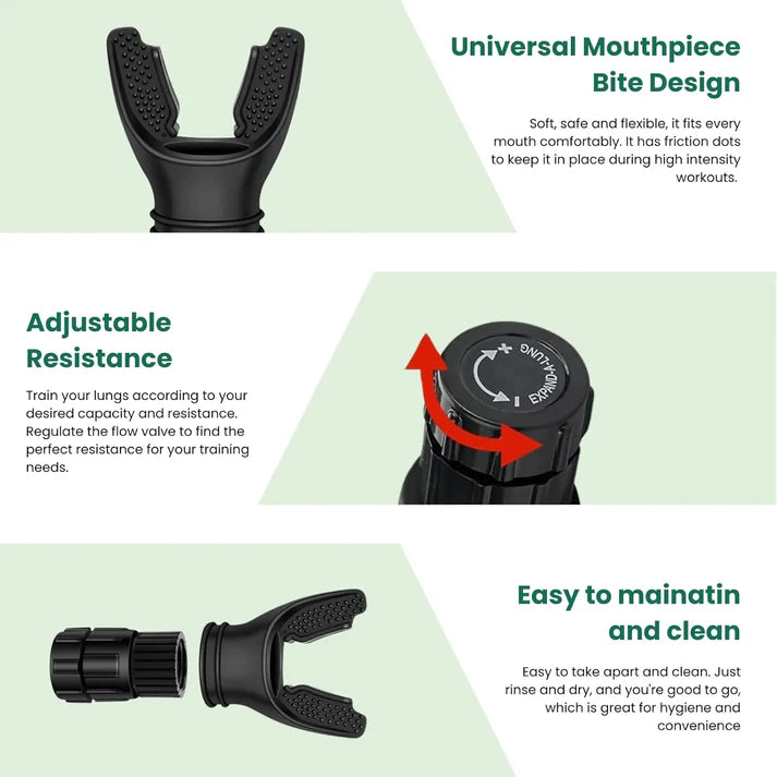 The ExBreath™ |Breathing Exercise Device