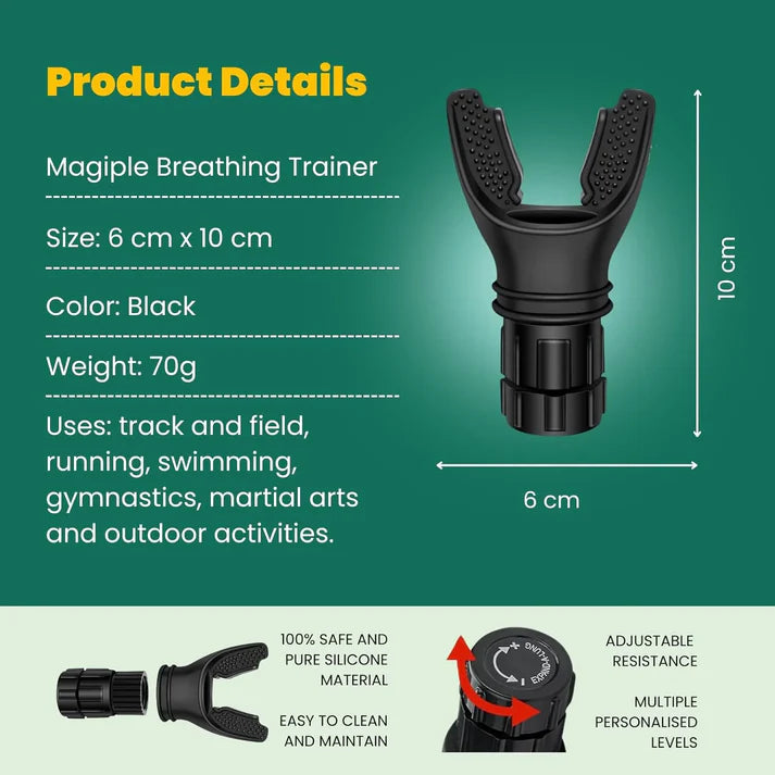 The ExBreath™ |Breathing Exercise Device